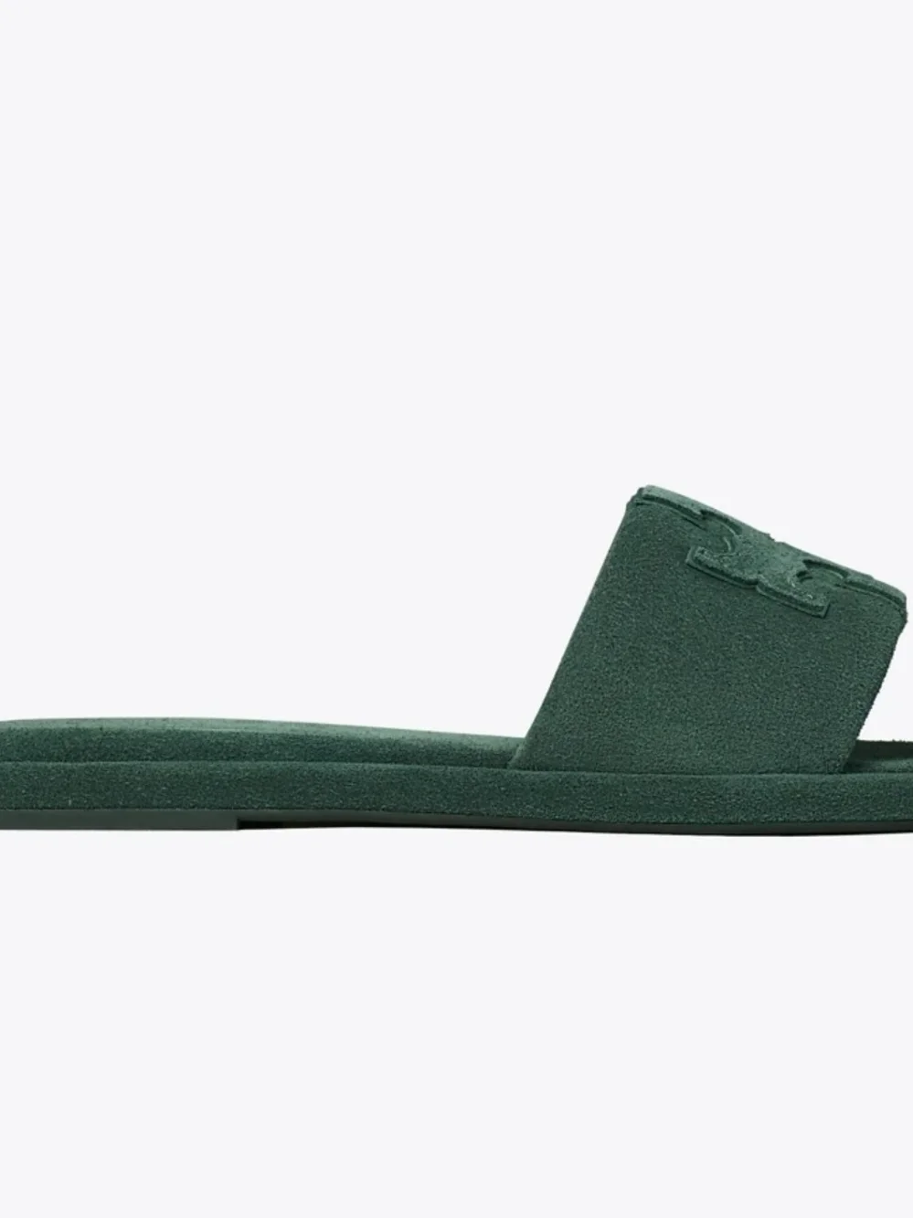Tory Burch DOUBLE T SPORT SLIDE ‐ Warm Teal